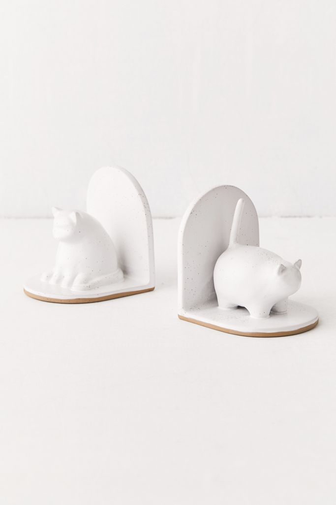 Cat Bookend Set Urban Outfitters Canada