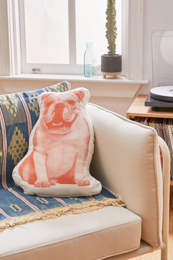 Areaware English Bulldog Throw Pillow Urban Outfitters