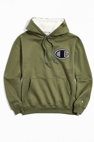 champion fleece lined hoodie