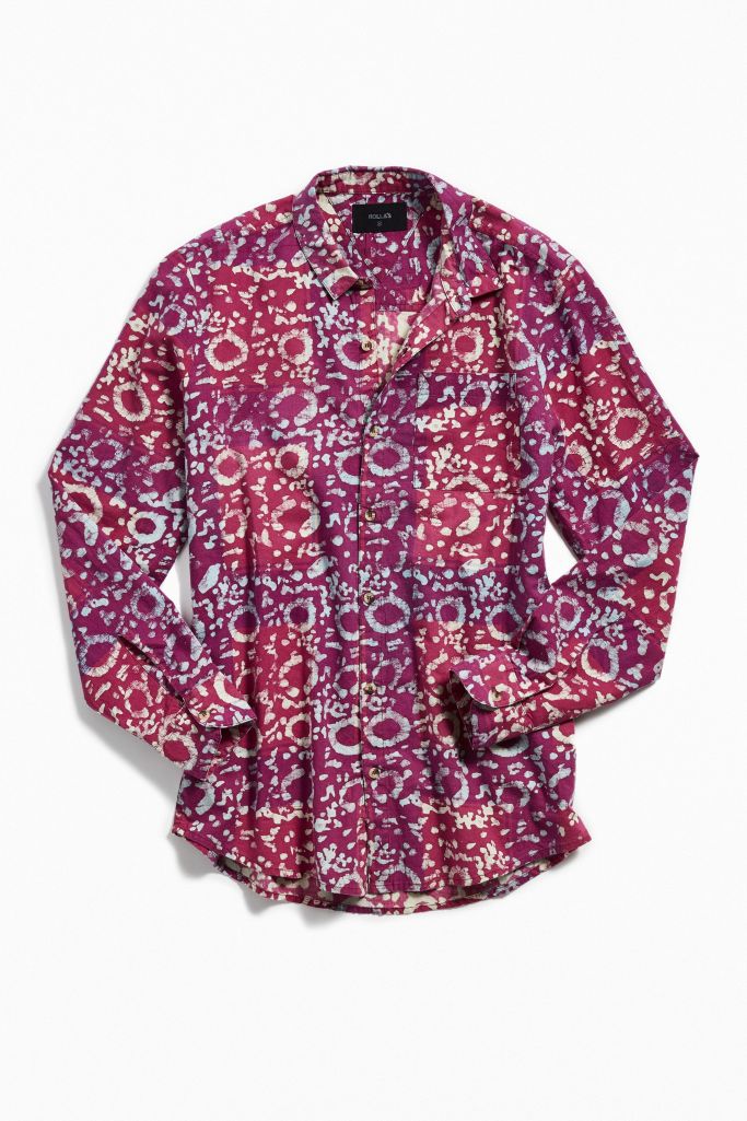 urban outfitters batik shirt