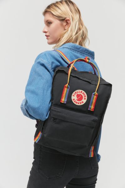 fjallraven kanken backpack rainbow