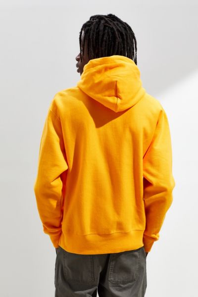 yellow champion hoodie big c