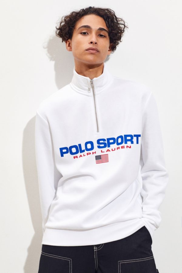 Polo Ralph Lauren Sport Half-Zip Sweatshirt | Urban Outfitters