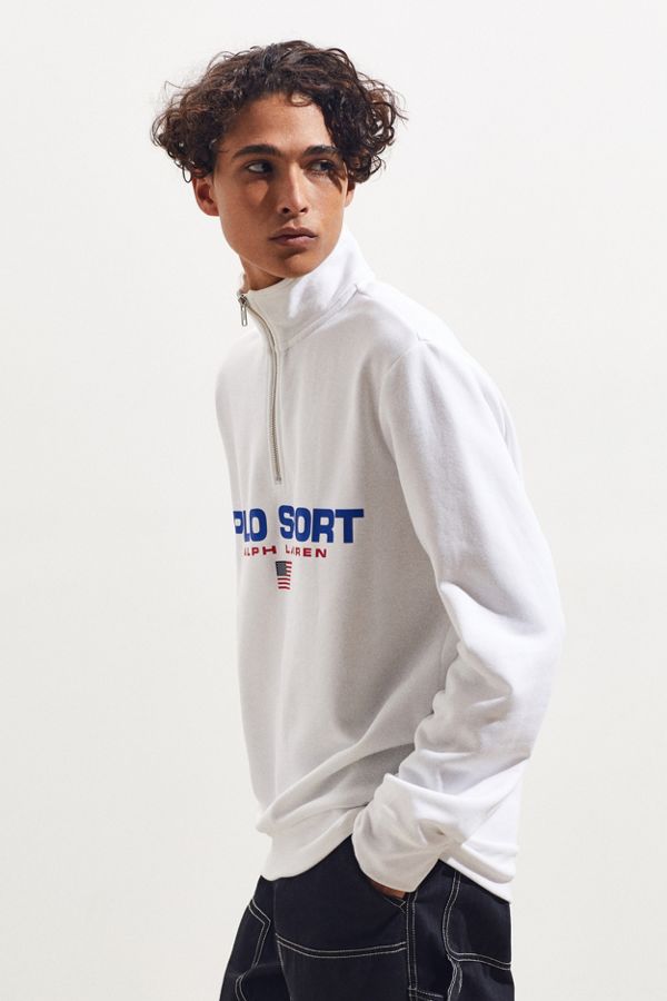 Polo Ralph Lauren Sport Half-Zip Sweatshirt | Urban Outfitters