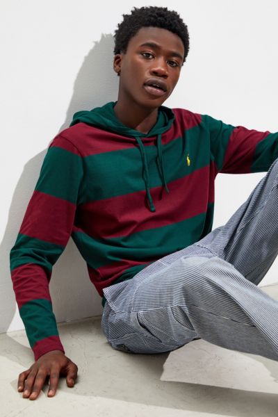 Polo Ralph Lauren Hooded Rugby Shirt | Urban Outfitters