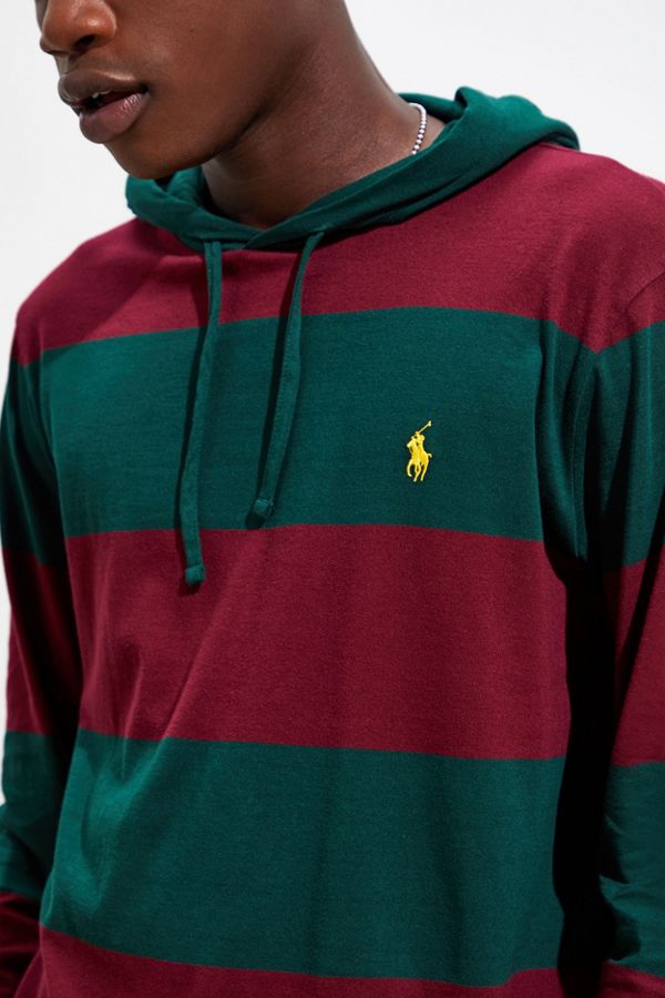 Polo Ralph Lauren Hooded Rugby Shirt Urban Outfitters
