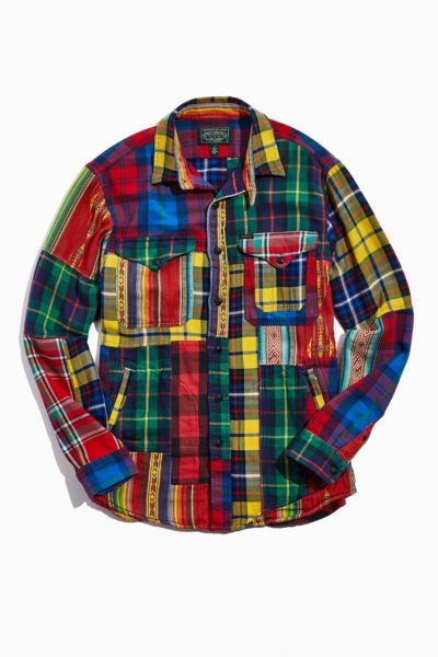 polo ralph lauren patchwork shirt