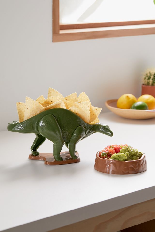 Nachosaurus Chip Holder + Dip Bowl | Urban Outfitters