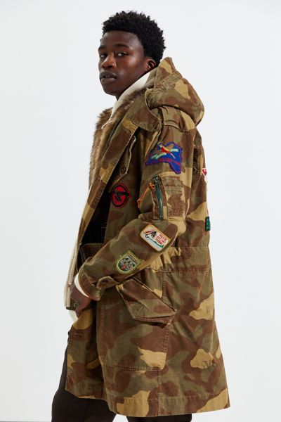 ralph lauren camo puffer jacket