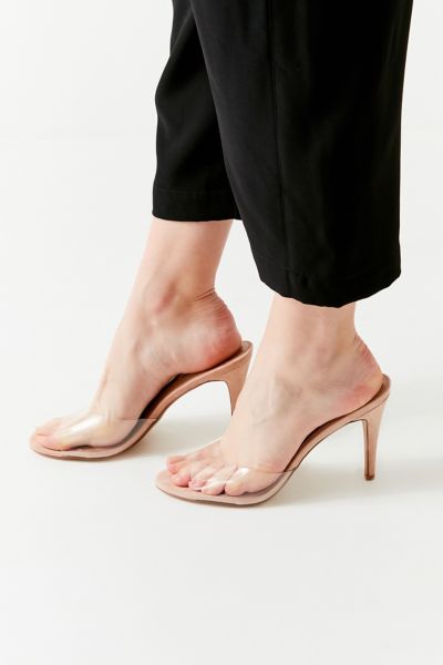 Steve madden erin clear cheap stiletto sandals