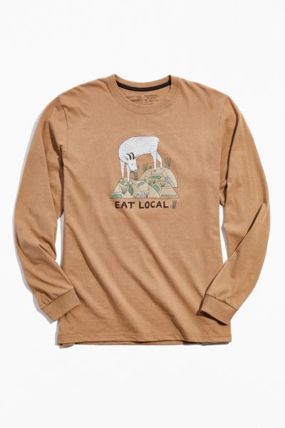 patagonia eat local t shirt