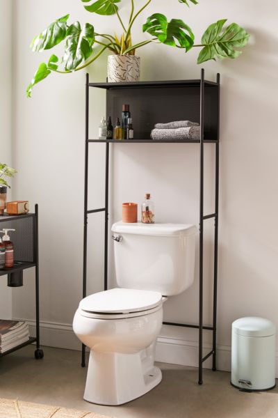 over the toilet single shelf