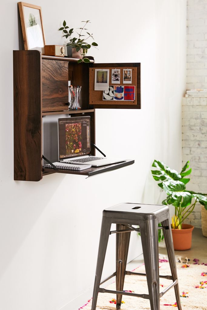 Murray Wall Mounted Desk Urban Outfitters