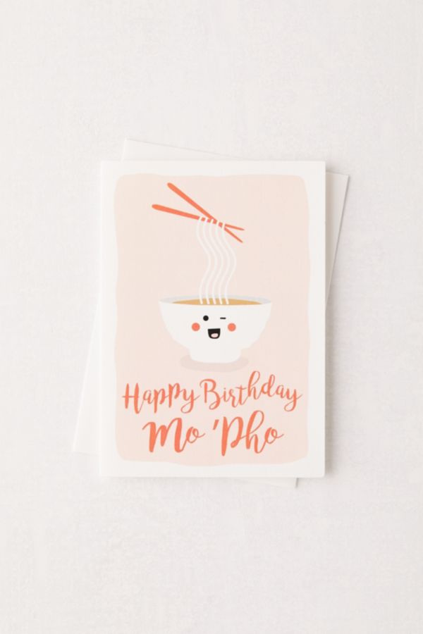 Mo Pho Birthday Card Urban Outfitters