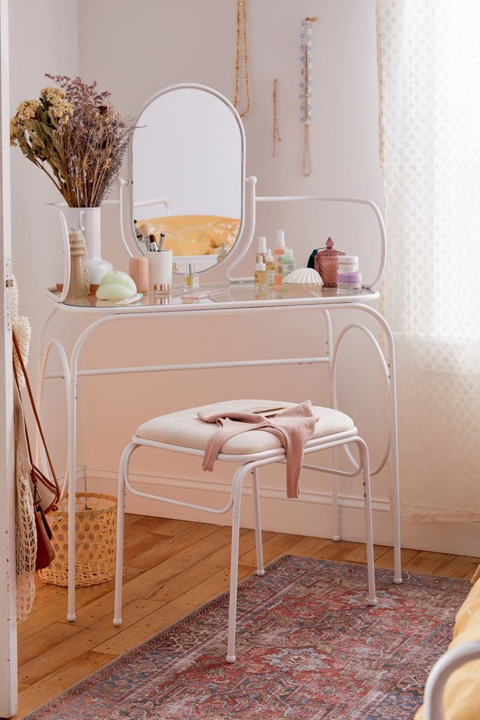 Aria Metal Vanity Urban Outfitters