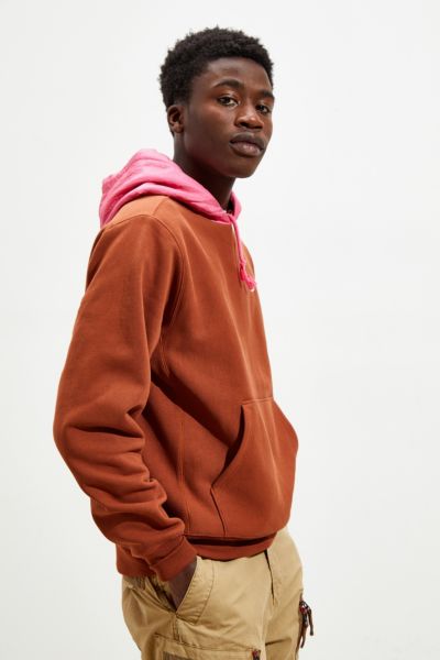 uo colorblocked hoodie sweatshirt