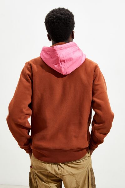 uo colorblocked hoodie sweatshirt