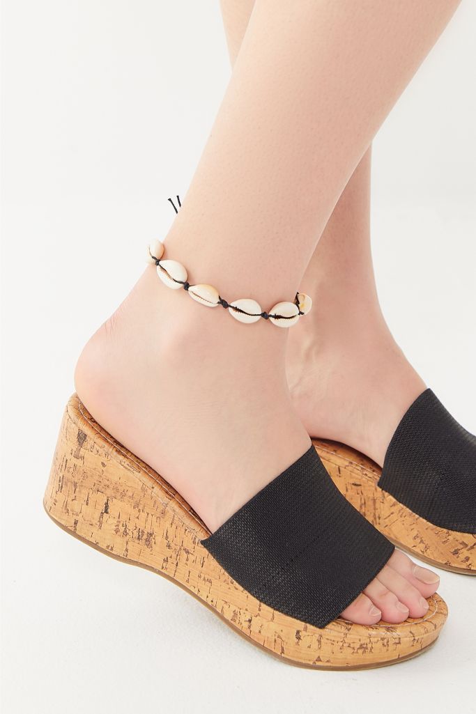 Cowrie Shell Anklet Urban Outfitters