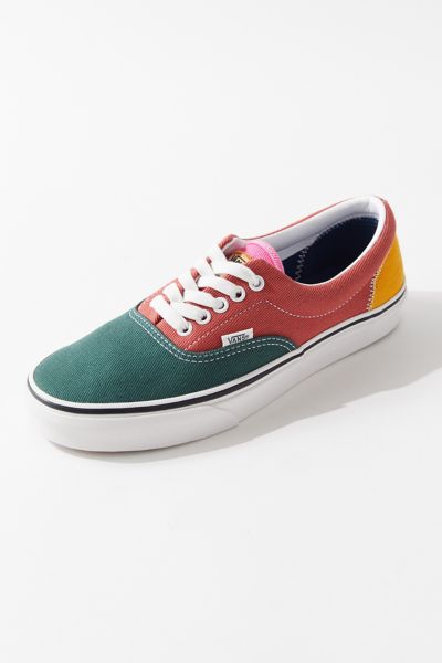 vans era color block sneakers