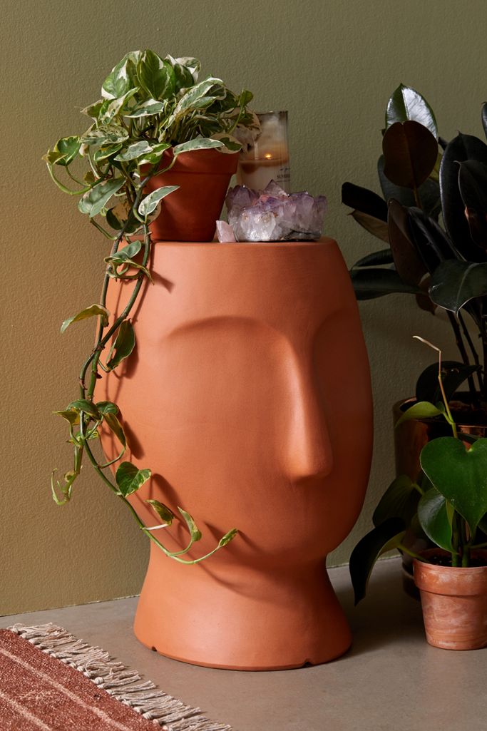 Profile Ceramic Side Table Urban Outfitters