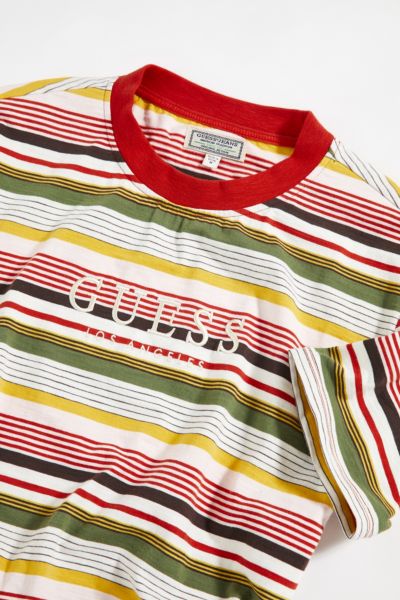 guess rexford stripe tee