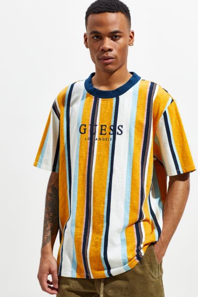 guess go sayer stripe tee