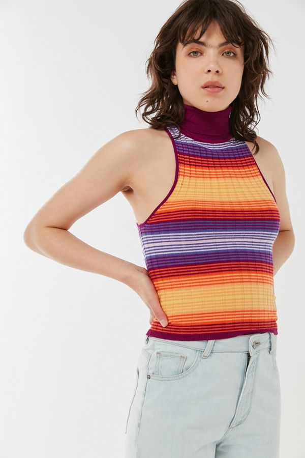 UO Janet Sleeveless Turtleneck Sweater | Urban Outfitters