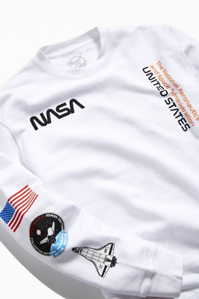 nasa crew neck sweatshirt