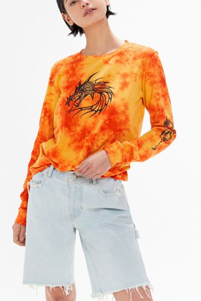 bdg y2k dragon crew neck sweatshirt