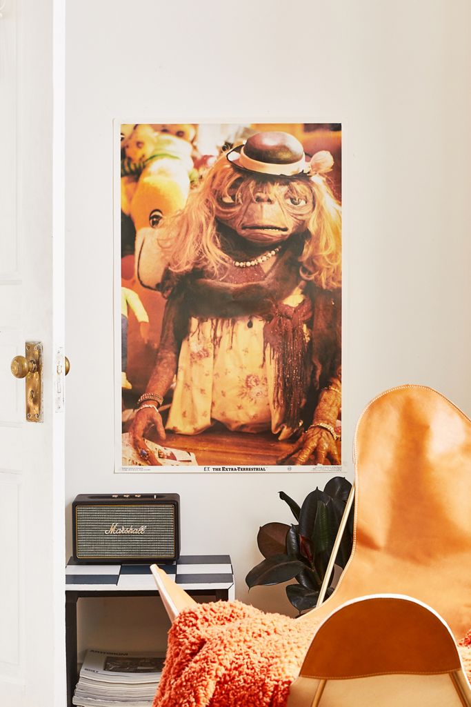 Urban Renewal Vintage Lady ET Poster Urban Outfitters