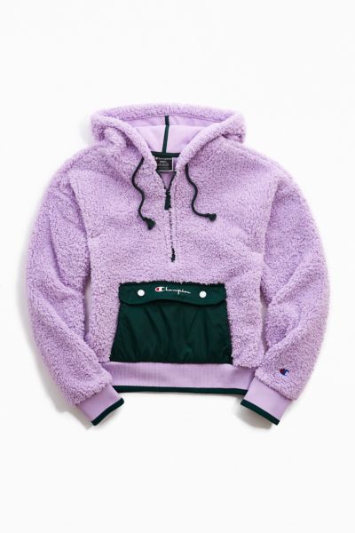 champion half zip sherpa