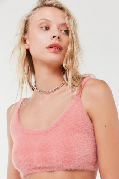 Débardeur Crop Top For Love & Lemons - Taille XS - Couleur Ivoire - Neuf Sans étiquettes