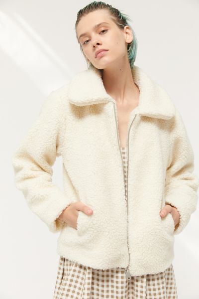 fleece teddy jacket