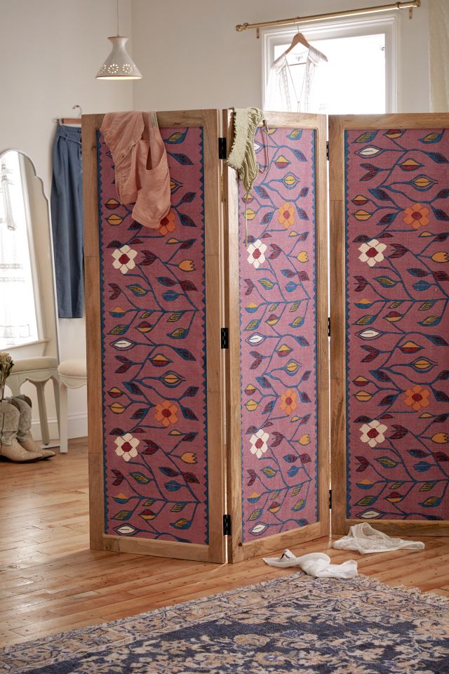 Dara Folding Room Divider Screen Urban Outfitters