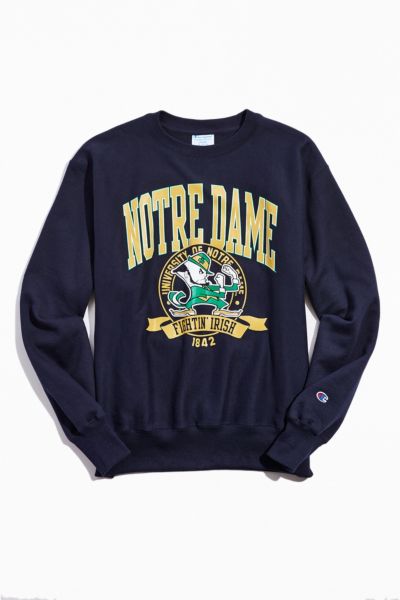 champion notre dame sweatshirt