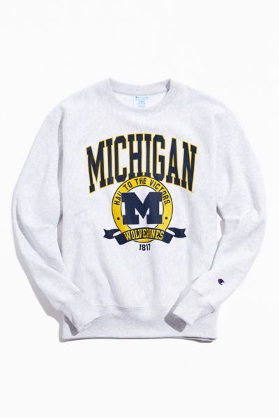 university of michigan champion sweatshirt