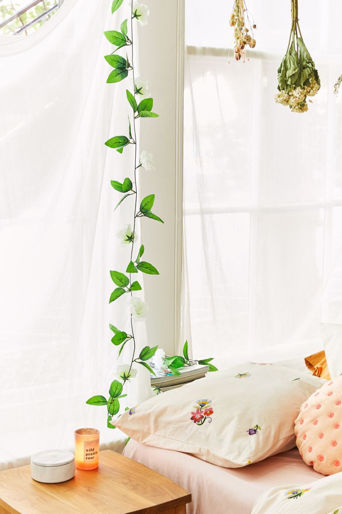Faux Floral Vine Garland Urban Outfitters Canada