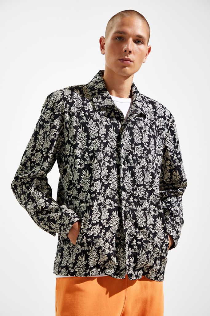 Pleasant Flower Shirt Jacket | Urban Outfitters