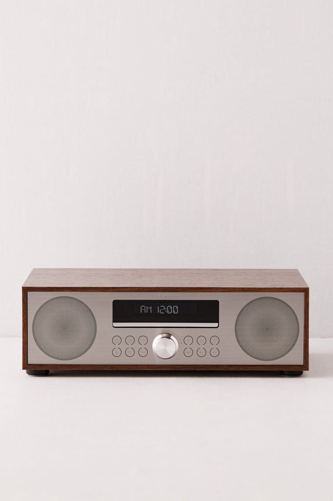 Crosley Fleetwood Radio CD Player Bluetooth Speaker | Urban Outfitters