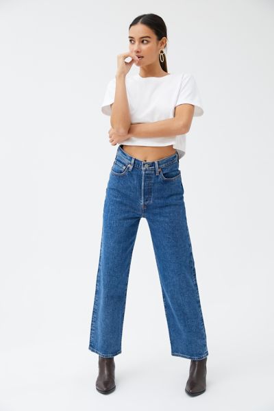 levis rib cage straight