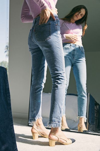 levi's 501 skinny sizing