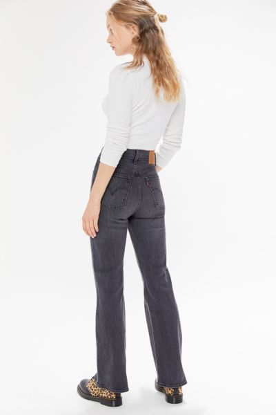 levi's ribcage flare jeans