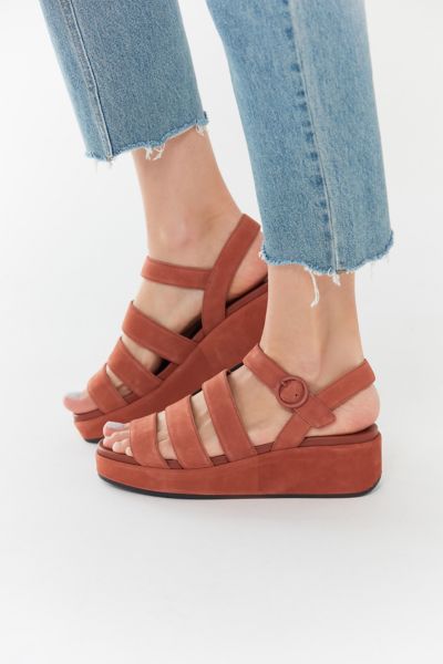 camper misia platform wedge sandal