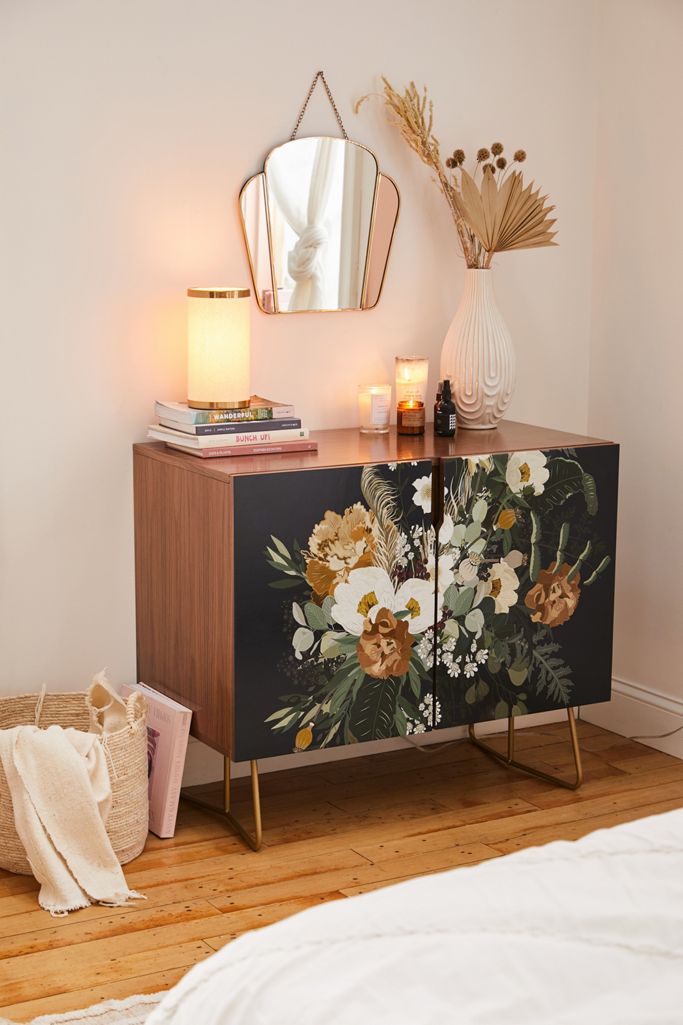 Iveta Abolina For Deny Paloma Blue Night Credenza | Urban Outfitters