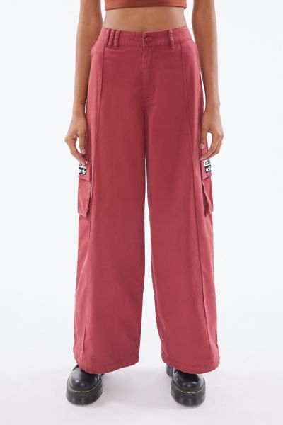 wide leg adidas trousers