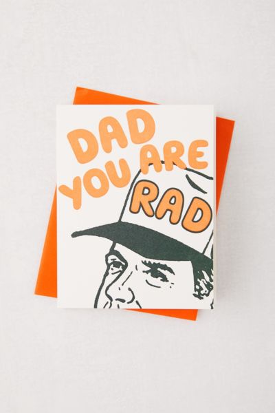 Rad Dad Father’s Day Card | Urban Outfitters