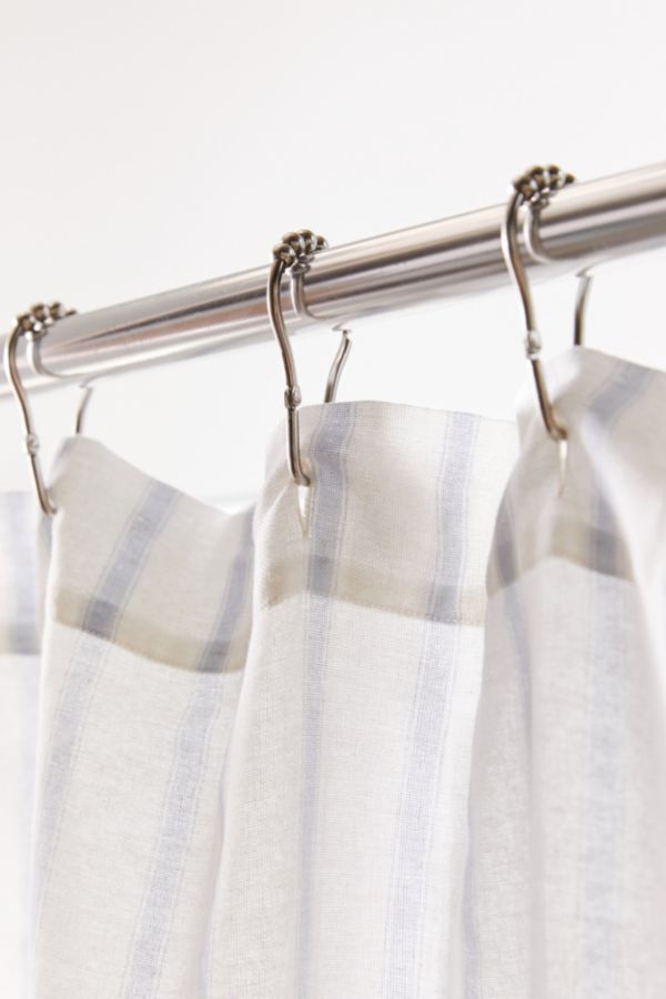 Esme Striped Gauze Shower Curtain Urban Outfitters Canada