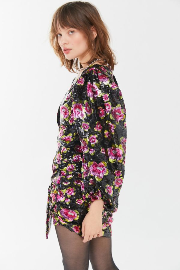 For Love & Lemons Morrison Sequin Mini Dress | Urban Outfitters