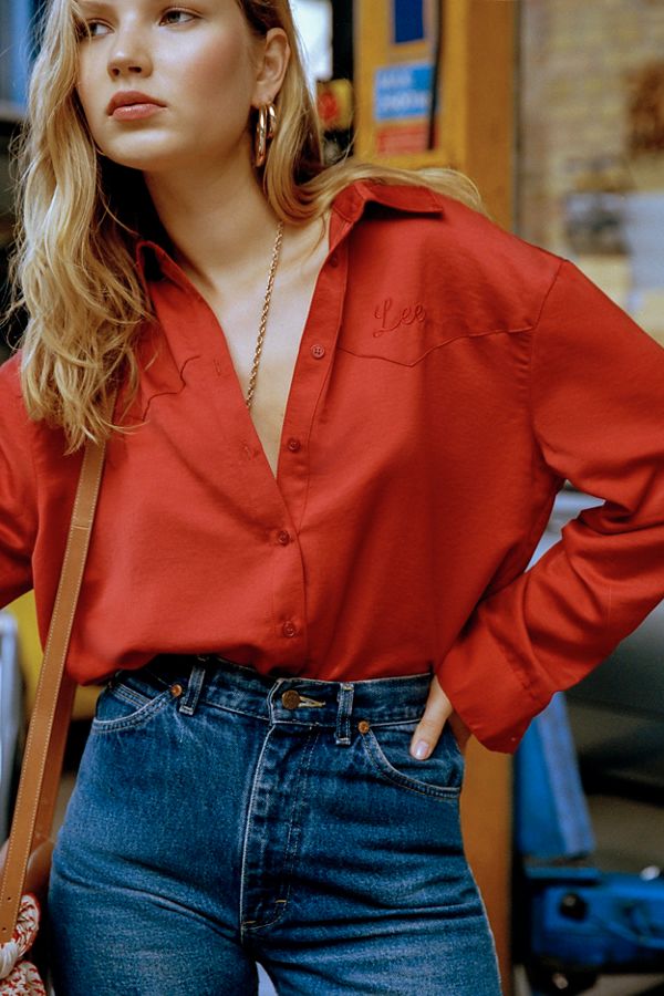 Lee UO Exclusive Western Button-Down Shirt | Urban Outfitters