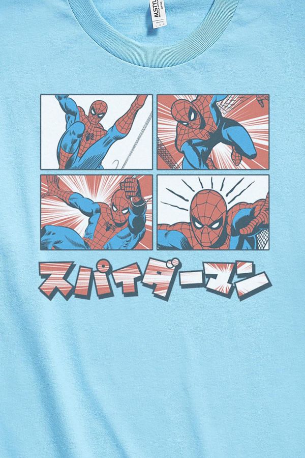 spiderman kanji shirt